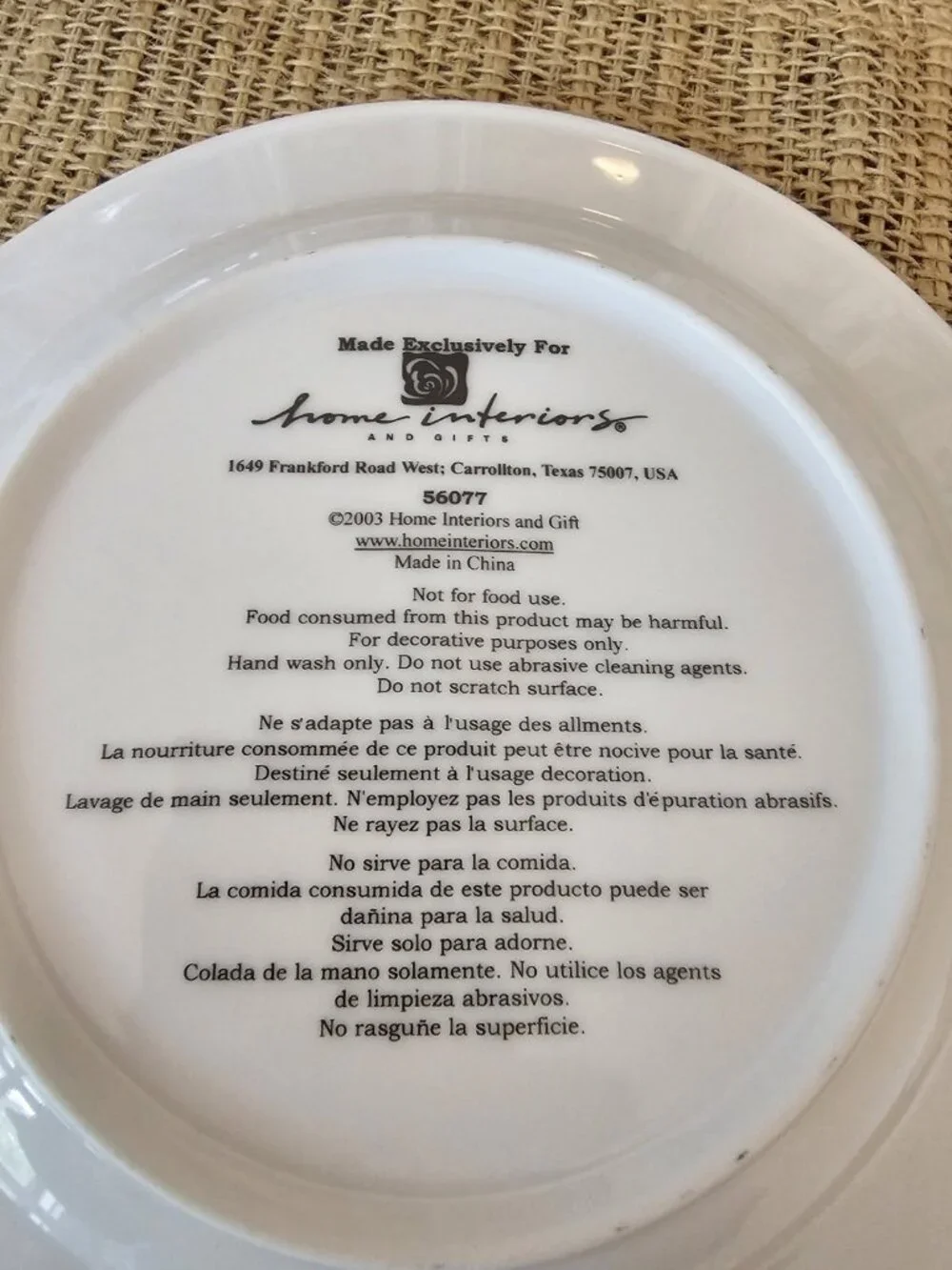 3 Christmas Plates 